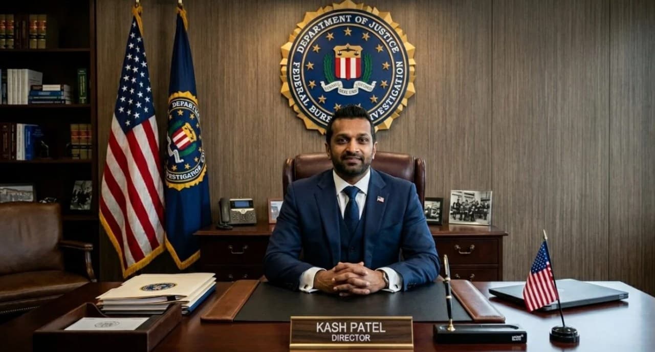 Imagen Director del FBI Kash Patel