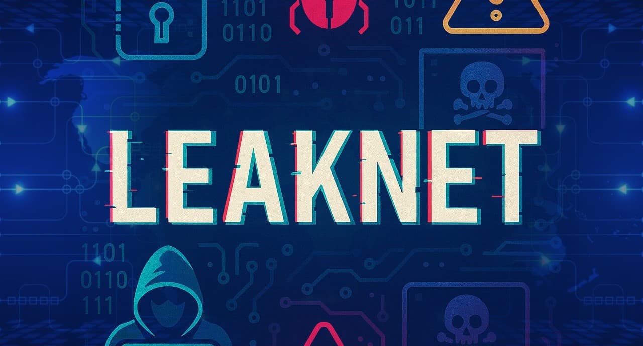 Imagen LeakNet ClickFix